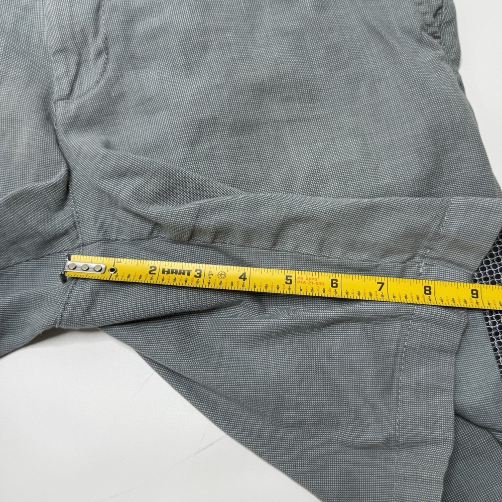 Ted Baker London Chino Shorts Mens 31R Casual Lightweight Gray Work Stretch - Picture 4 of 11